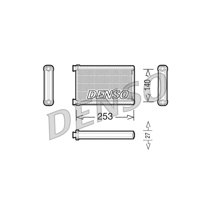 Denso DRR05005 Drr05005 Heater Matrix | Performance Parts Direct