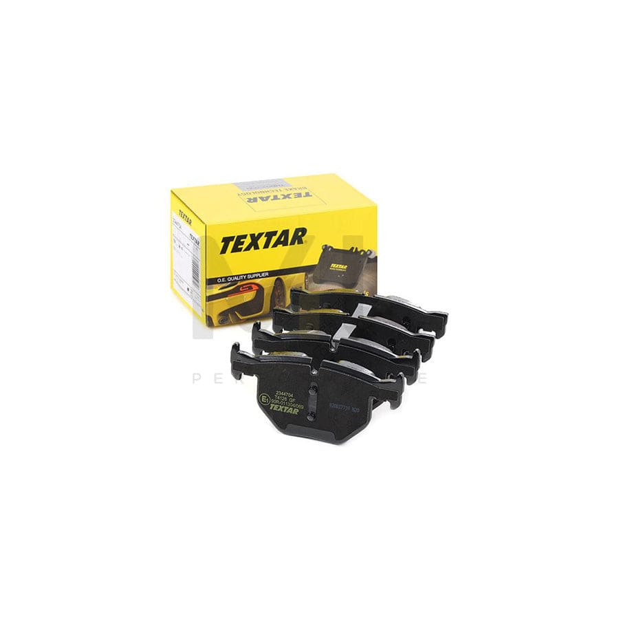 TEXTAR 2344704 Brake pad set prepared for wear indicator