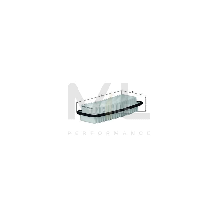 MAHLE ORIGINAL LX 911 Air Filter Filter Insert | Performance Parts DirectCar Parts