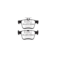 EBC PDKR059 Audi Seat Skoda VW Ultimax Rear Brake Pad & Plain Disc Kit - TRW / ATE Caliper