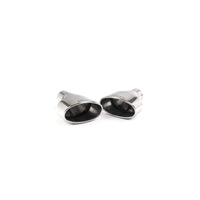 MillTek Audi 8V 8S B9 Single Outlet Oval Trim Exhaust Tips (RS3, RS4, RS5 & TTRS)