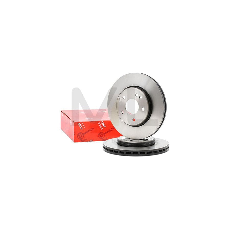 TRW DF4180 Brake Disc Vented, Painted | Performance Parts Direct Car Parts