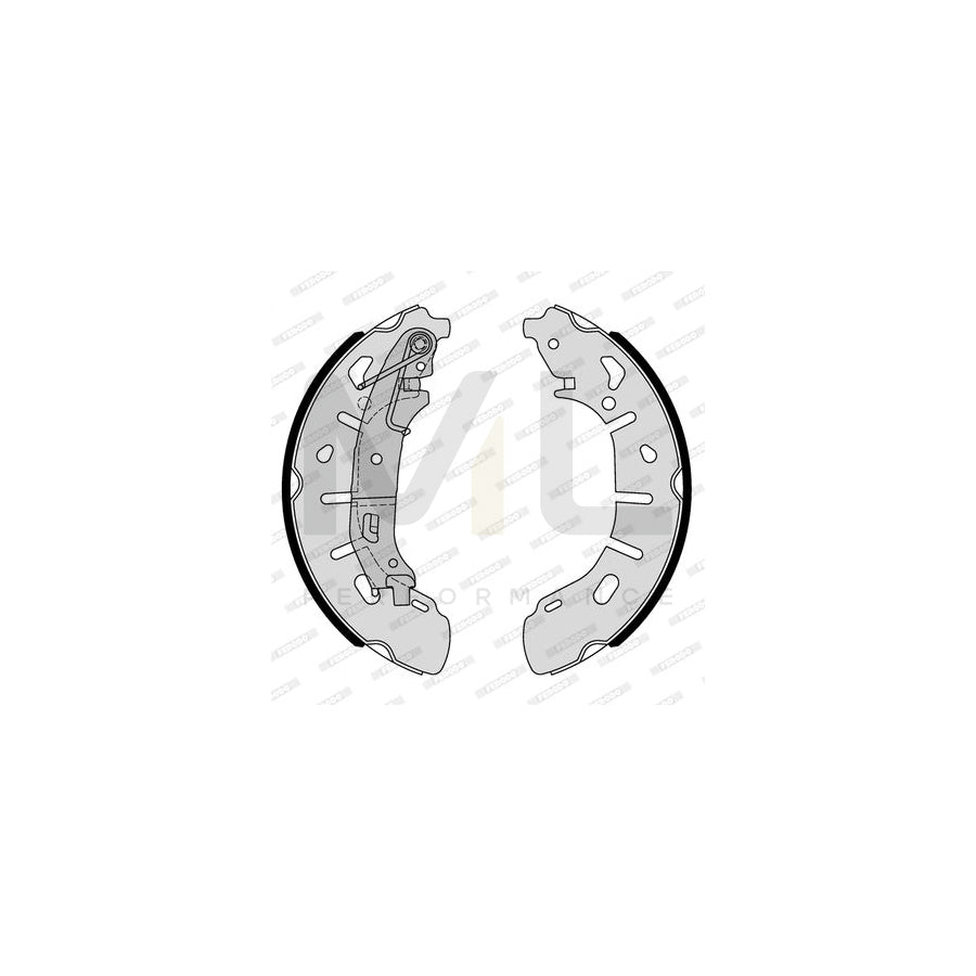 FERODO FSB4191 Brake Shoe Set PREMIER | Performance Parts Direct Car Parts