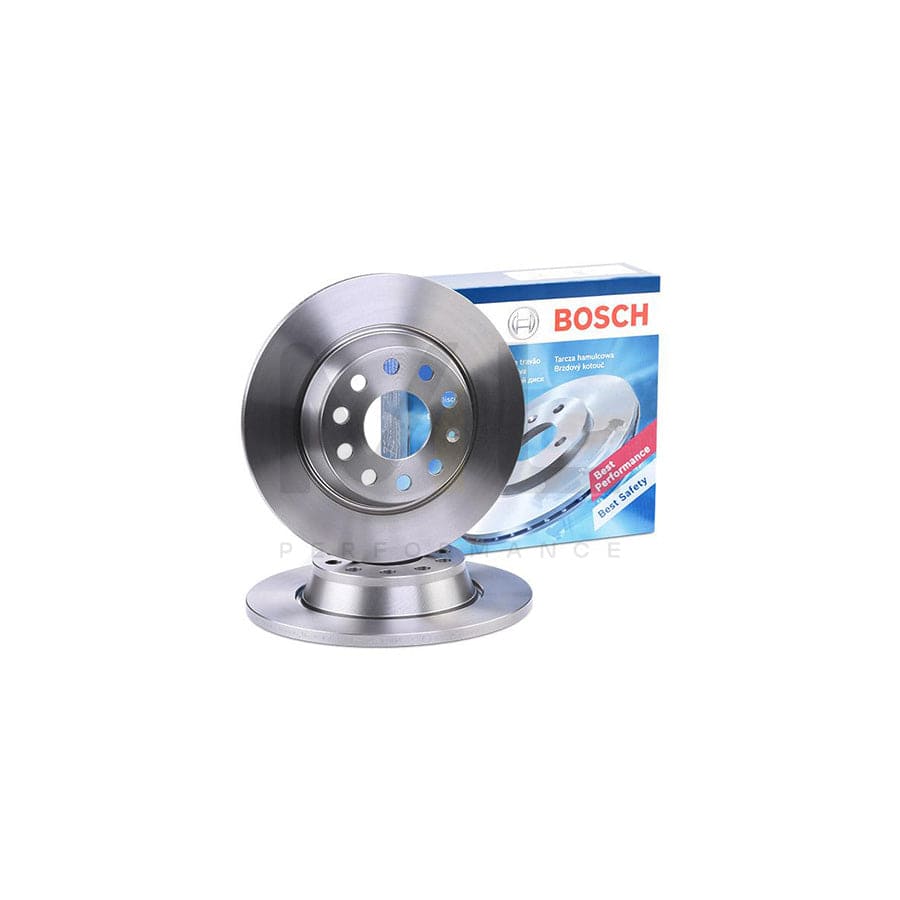 BOSCH 0 986 479 247 Brake Disc Solid, Oiled, with bolts/screws | Performance Parts Direct Car Parts