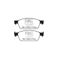 EBC PD40K2356 Ford Kuga Mk2 Ultimax Pad & Plain Disc Kit - ATE Caliper