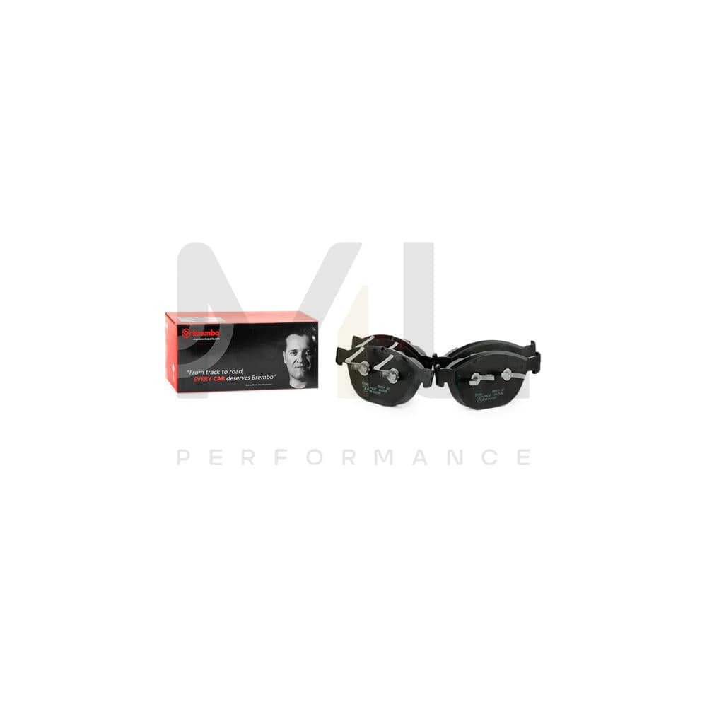 Brembo P 06 047 Brake Pad Set Prepared For Wear Indicator, With Piston Clip