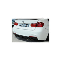 Rieger BMW 3 Series F30 F31 Rear Quad Diffuser for Twin Tailpipe Left & Right (Inc. 320i, 335i & 340i)