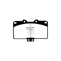 EBC PD02KF381 Mitsubishi 3000 Redstuff Front Brake Pad & Plain Disc Kit
