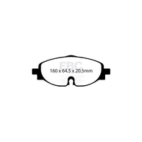 EBC DPX2150 Audi Cupra VW Ultimax Front Brake Pads - TRW/ATE Caliper