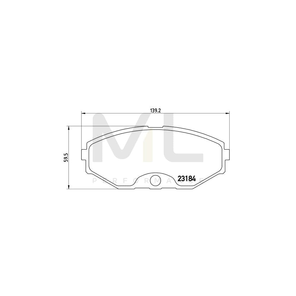Brembo P 56 052 Brake Pad Set