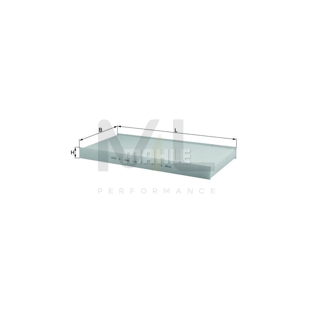 MAHLE ORIGINAL LA 252 Pollen filter Particulate Filter | Performance Parts DirectCar Parts