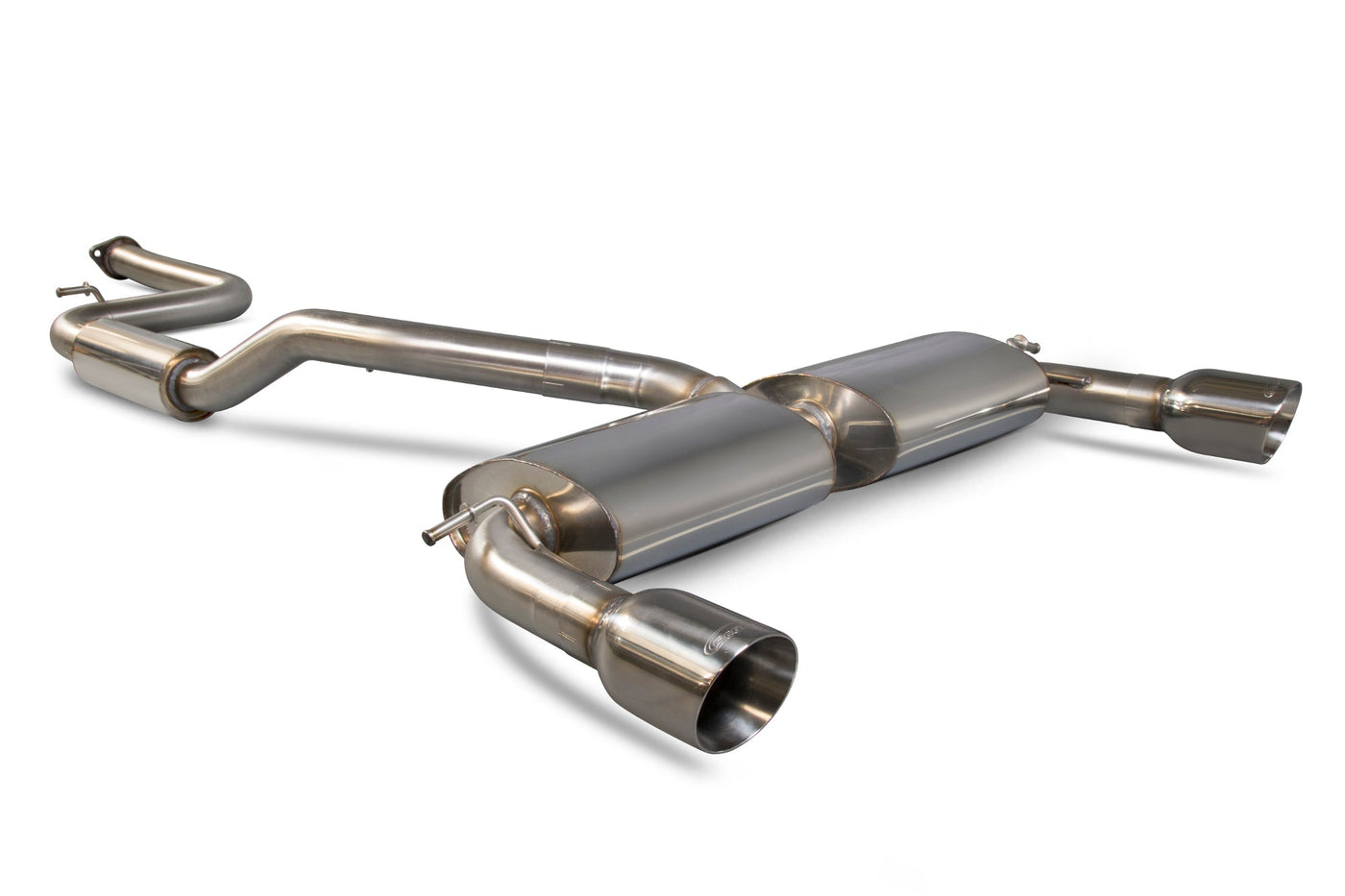 Scorpion SFD069 Ford Focus MK2 ST 63.5Mm/2.5 Resonated Cat-Back Exhaust System