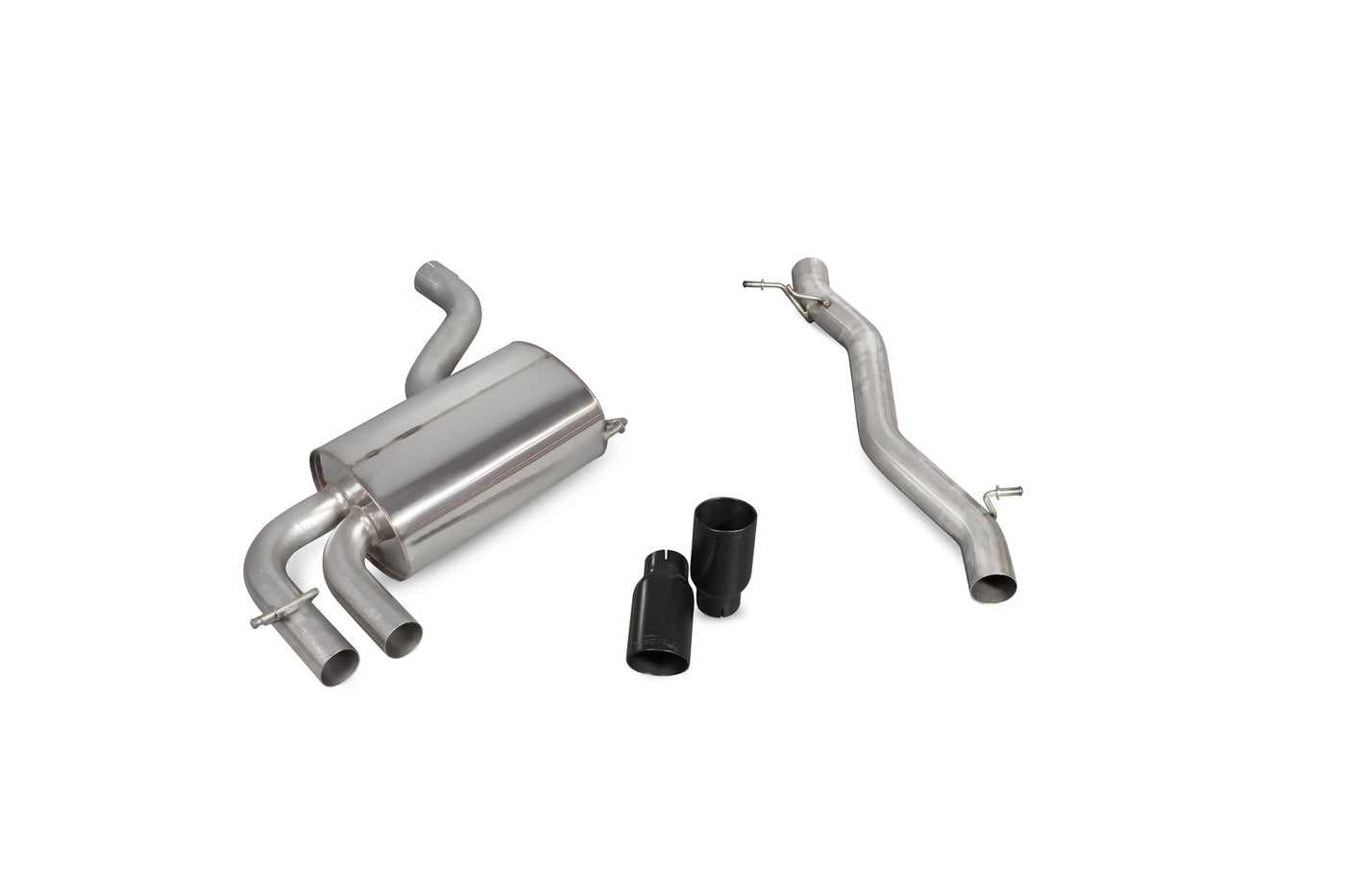 Scorpion SAUS074C Audi S3 8P Non-Resonated Cat-Back Exhaust System