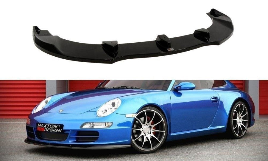 Maxton Design PO-911-997-FD1T Front Splitter Porsche 911 Carrera 997.1 (Pre-Facelift) |