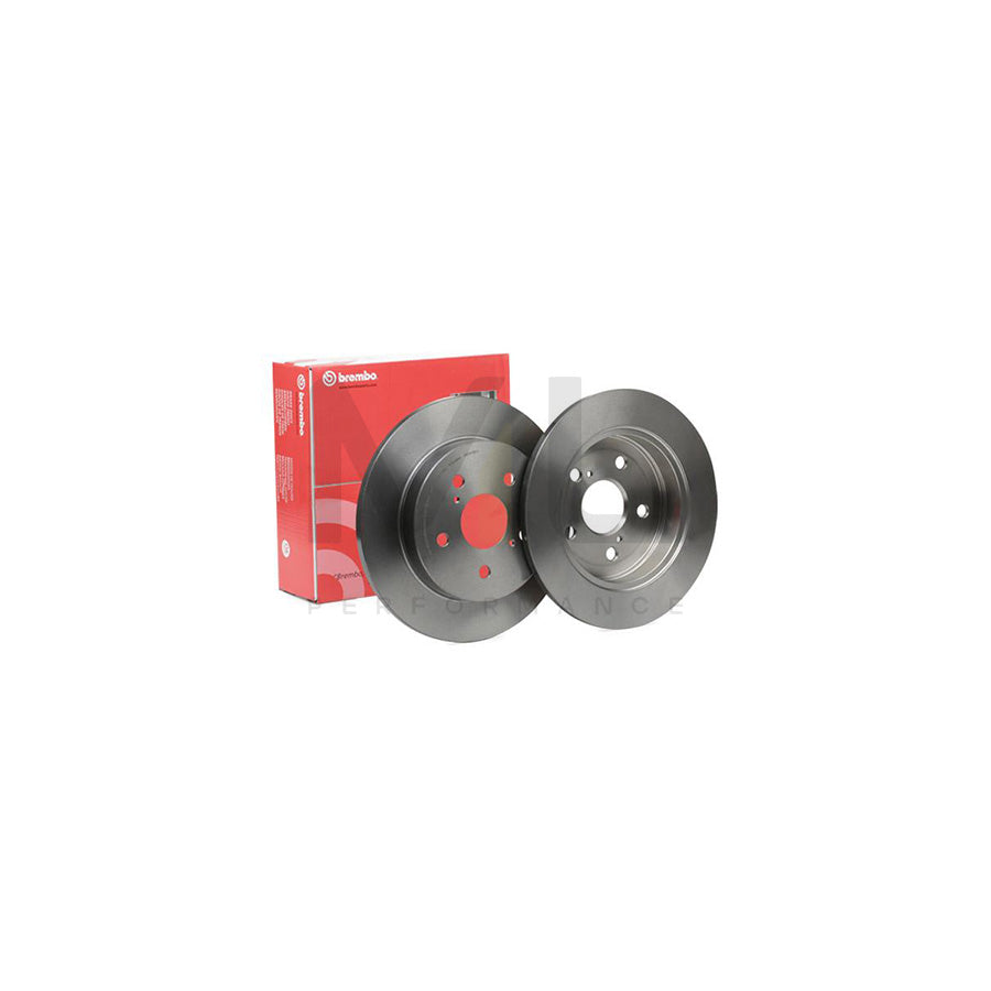 BREMBO 08.D418.11 Brake Disc Solid, Coated  - 1 piece