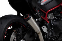 Scorpion PKA135SEO Kawasaki Z H2 Red Power Slip-On - Brushed Stainless Steel Sleeve |  UK