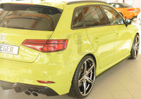 Rieger 00056817 Audi 8V Right Side Skirt Splitter (A3 & S3) -  Matte Black