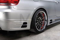 Rieger 00053437 BMW 3 Series E92 E93 Rear Diffuser for Twin Tailpipe Left & Right -  Matte Black