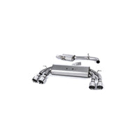 MillTek Audi 8V S3 Resonated Cat-Back Exhaust (Non-Valved)