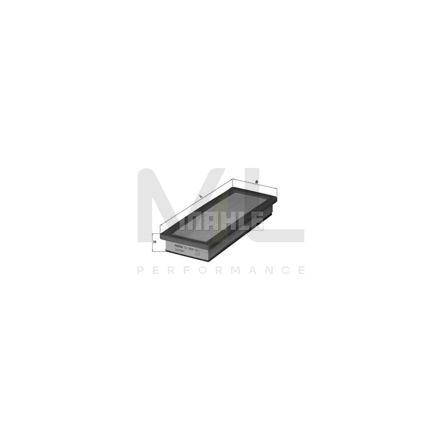 MAHLE ORIGINAL LX 2637 Air Filter Filter Insert | Performance Parts DirectCar Parts