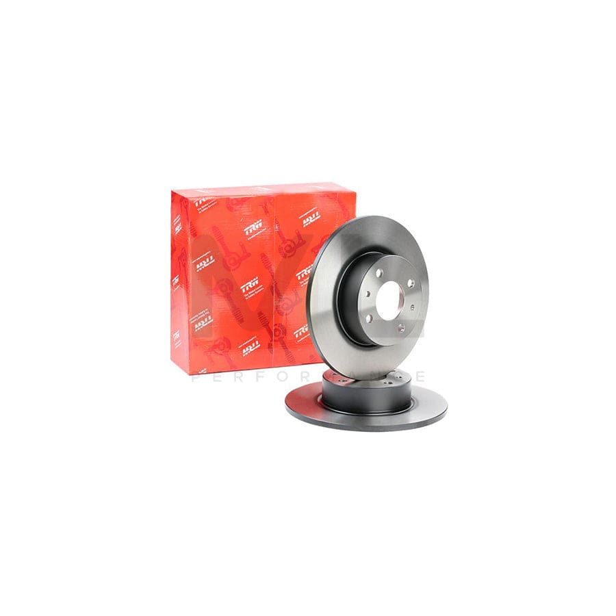 TRW DF1790 Brake Disc Solid, Painted | Performance Parts Direct Car Parts