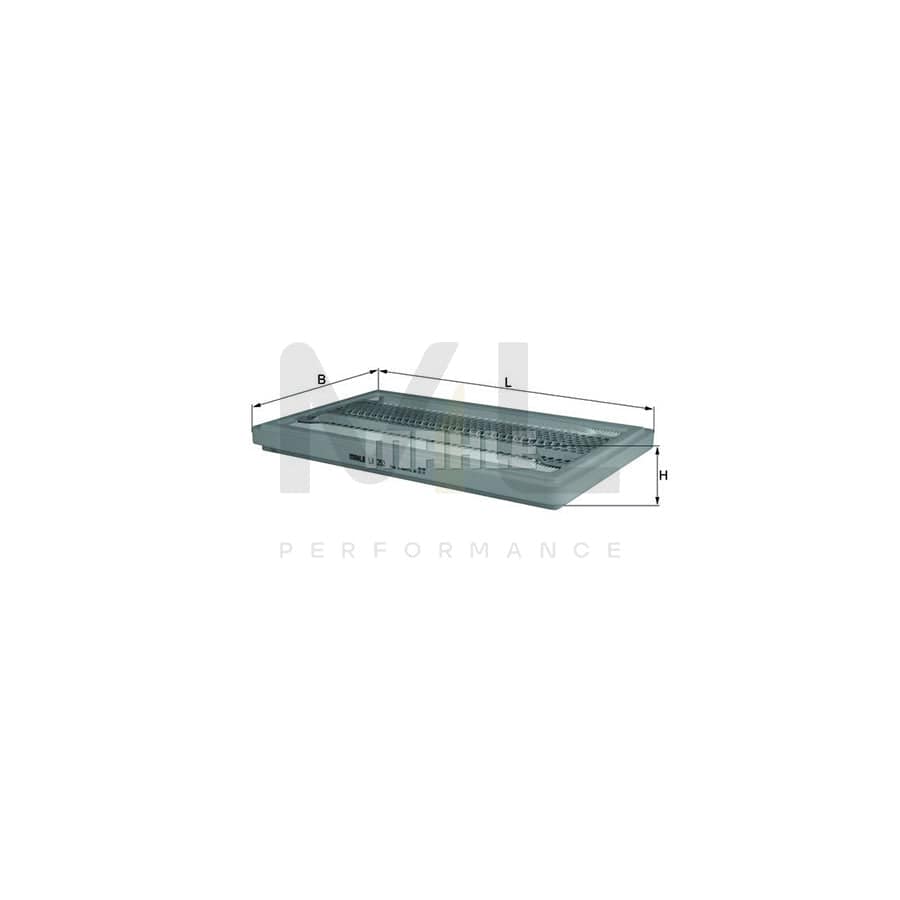 MAHLE ORIGINAL LX 252 Air Filter for BMW 3 Saloon (E21) Filter Insert | Performance Parts DirectCar Parts