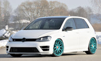 Rieger 00088091 VW Mk7 Mk7-Line Golf R Front Splitter - Glossy Black