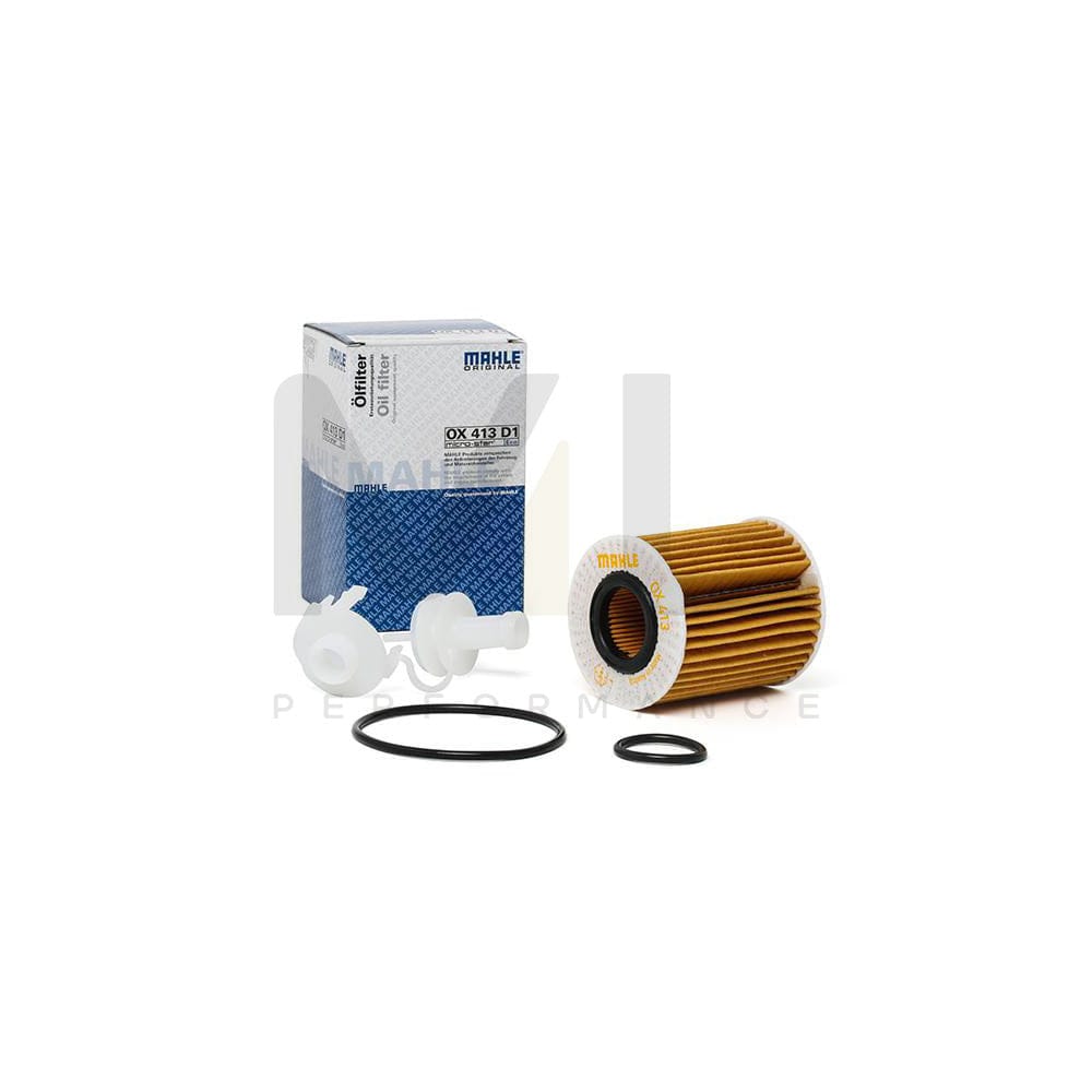 MAHLE ORIGINAL OX 413D1 Oil Filter Filter Insert | Performance Parts DirectCar Parts