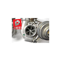 Pure Turbos BMW N54 Stage 2 Upgraded Hybrid Turbos (V1: 450-600whp) 135i & 335i