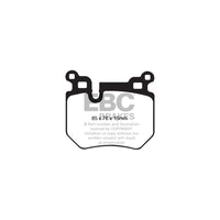 EBC PD04KR418 BMW E82 E88 Bluestuff Rear Brake Pad & Plain Disc Kit