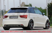 Rieger 00044110 Audi 8X A1 Rear Diffuser for Sport Tailpipe Left & Right -  Matte Black