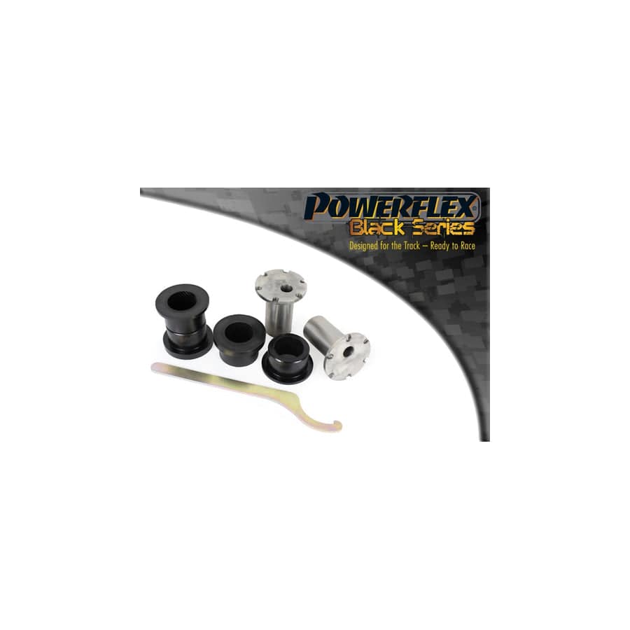 Powerflex PFF57-801BLK Porsche Front Track Control Arm Inner Bush, Camber Adjustable (Inc. Cayman 987C, Boxster 987, 997 inc. Turbo)