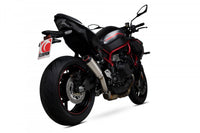Scorpion PKA135SEO Kawasaki Z H2 Red Power Slip-On - Brushed Stainless Steel Sleeve |  UK