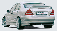 Rieger 00025111 Mercedes-Benz W203 C-Class Rear Window Cover -  Matte Black