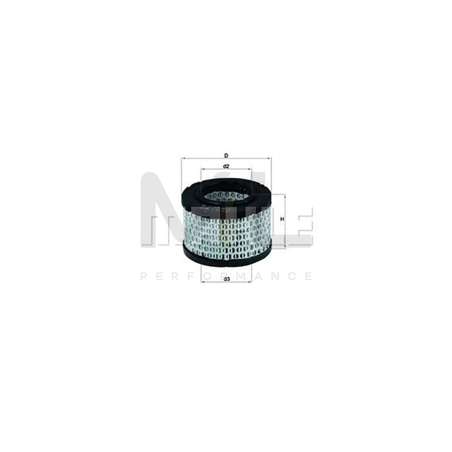 MAHLE ORIGINAL LX 191 Air Filter Filter Insert | Performance Parts DirectCar Parts