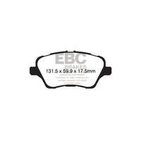 EBC PLK2008 Ford Fiesta Mk8 Yellowstuff Pads and Brake Line Performance Pack - TRW Caliper