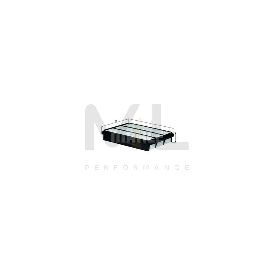 MAHLE ORIGINAL LX 1700 Air Filter Filter Insert | Performance Parts DirectCar Parts