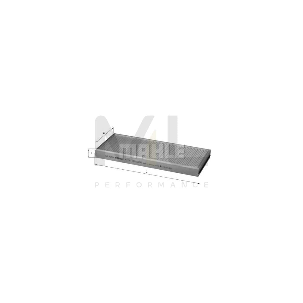 MAHLE ORIGINAL LA 77 Pollen filter Particulate Filter | Performance Parts DirectCar Parts