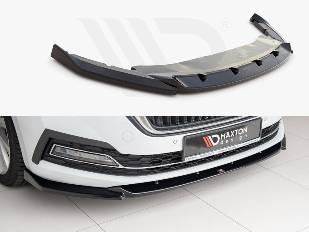 Maxton Design Skoda Octavia MK4 (2019-) Front Splitter V1