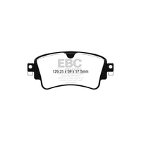 EBC PD12KR269 Audi B9 C8 Redstuff Rear Brake Pad & GD Disc Kit - ATE Caliper (Inc. A4, A5, A6, A7)