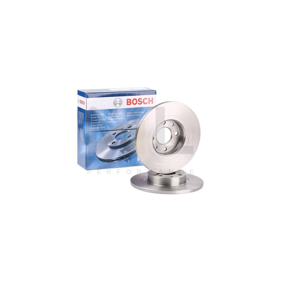 BOSCH 0 986 478 343 Brake Disc Solid, Oiled | Performance Parts Direct Car Parts