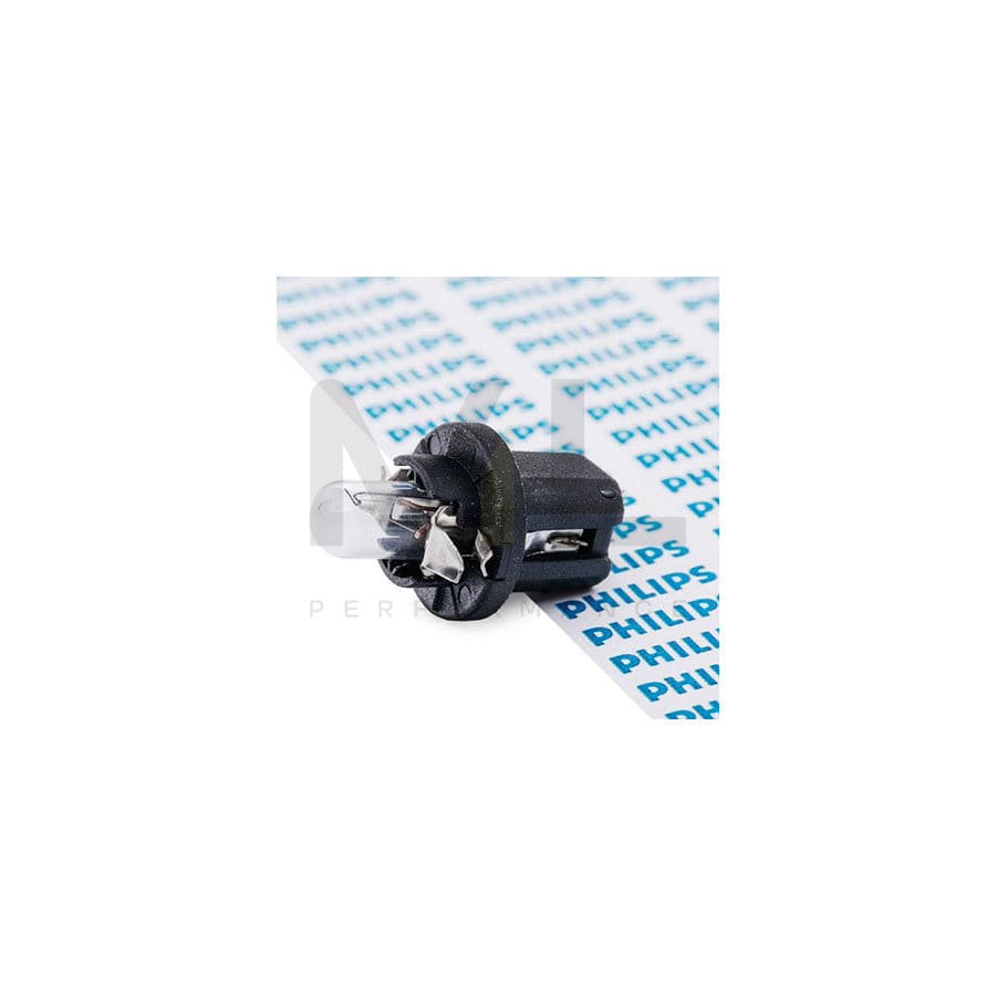 PHILIPS 12598CP Dashboard bulb 12V 1,2W, Plastic base lamp, B8,5d/2 | Performance Parts Direct Car Parts