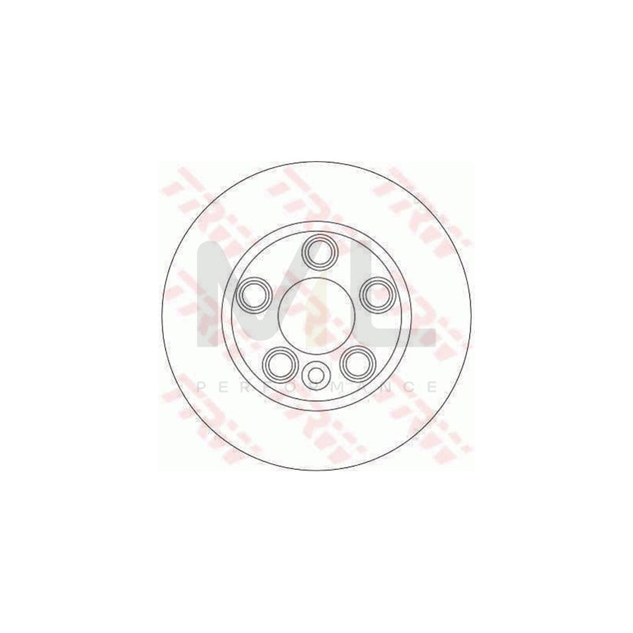 TRW DF4307S Brake Disc Vented | Performance Parts Direct Car Parts