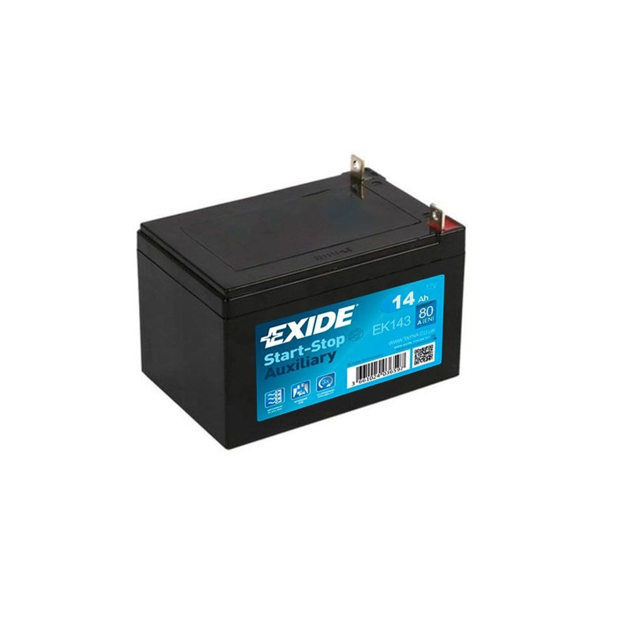 Exide EK143 AGM Auxiliary Car Battery |