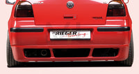 Rieger 00059041 VW Mk4 Golf Rear Diffuser