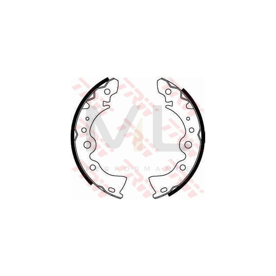TRW GS8246 Brake Shoe Set | Performance Parts Direct Car Parts