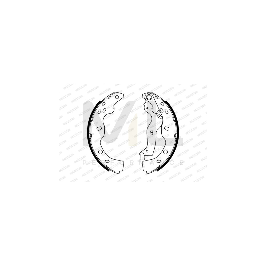 FERODO PREMIER FSB691 Brake Shoe Set | Performance Parts Direct Car Parts