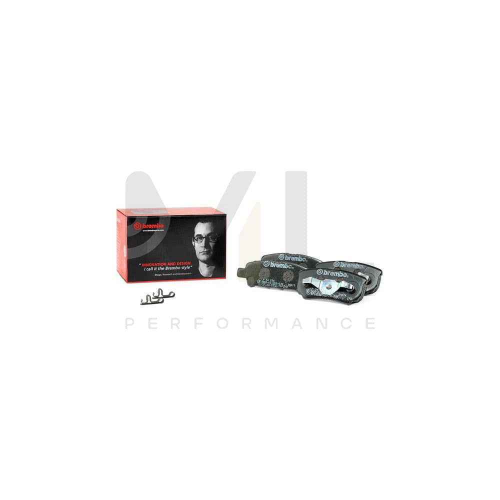 Brembo P 54 034 Brake Pad Set With Acoustic Wear Warning