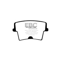 EBC PD02KR146 Chrysler Dodge Redstuff Rear Brake Pad & Plain Disc Kit (Inc. 300C & Charger)