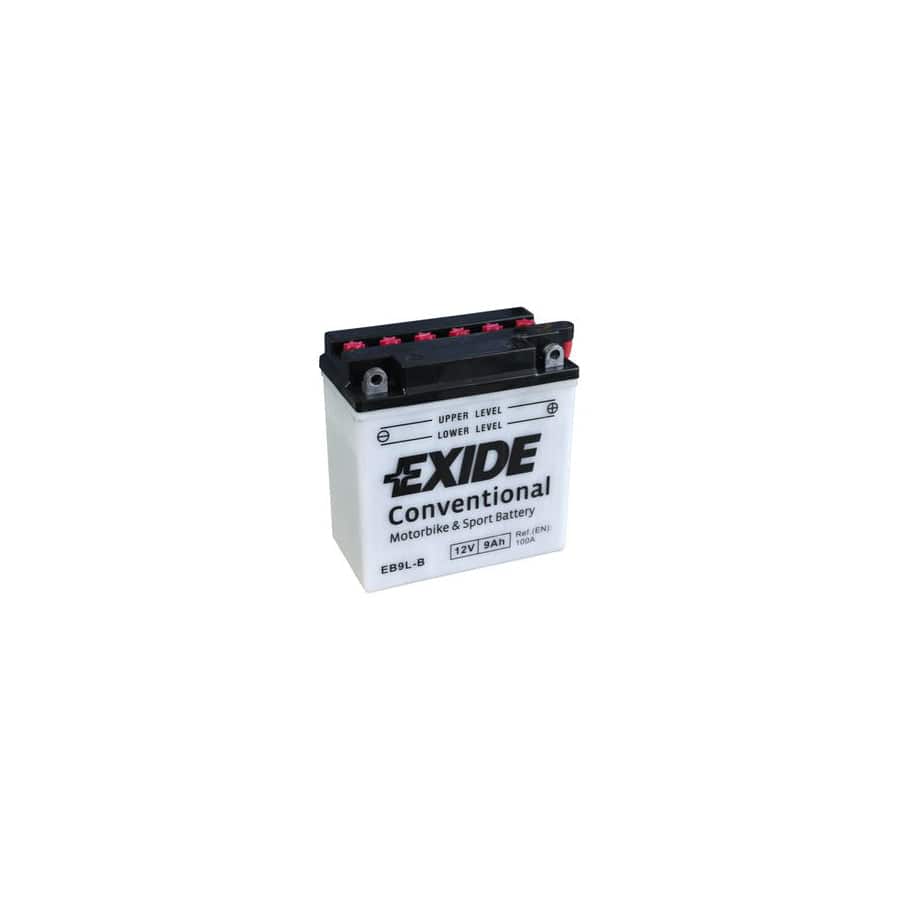 Exide EB9L-B 12V Conventional Motorcycle Battery